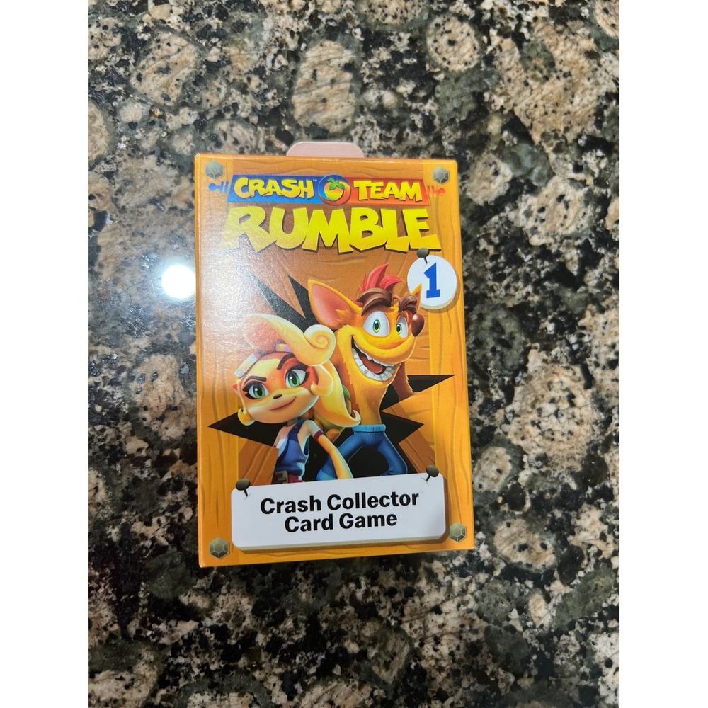 Crash Team Rumble Crash Collector Card Game 2023 McDonalds Activision Promo